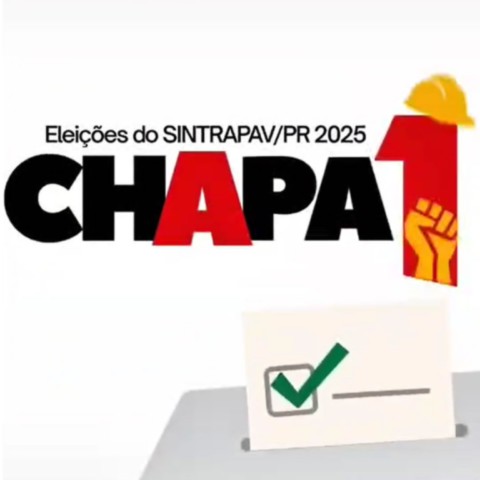Chapa Renovar, Construir e Avançar vence eleição da diretoria do SINTRAPAV/PR 