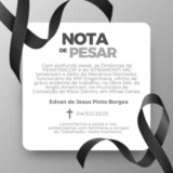 Nota de Falecimento - Edvan de Jesus Pinto Borgea
